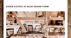 Desktop Screenshot of bluehoundfarm.com